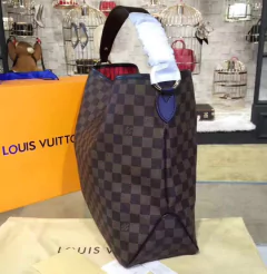 Bolsa Louis Vuitton Delightful MM Damier Ebene Italiana - Bolsas e Grife