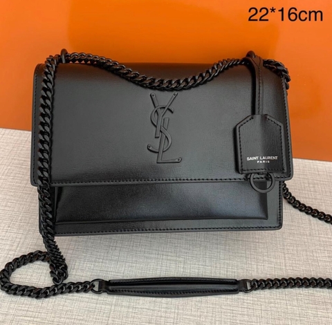 Bolsa YSL Sunset All Black Italiana