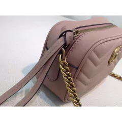 Bolsa Gucci Marmont Mini Nude Italiana na internet