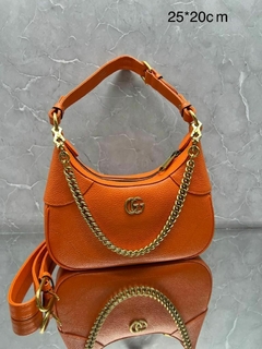 Bolsa Gucci Afrodite Laranja Italiana