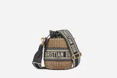 Bolsa Saco Dior Palha Wicker - comprar online