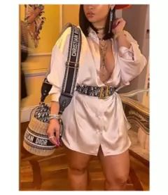 Bolsa Saco Dior Palha Wicker - loja online