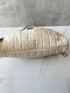 Bolsa Tote Média Gucci Deco Branca Italiana - Bolsas e Grife