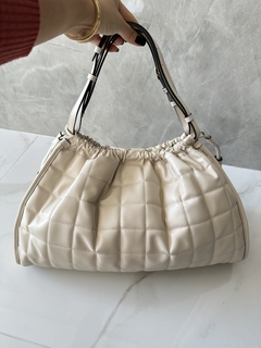 Bolsa Tote Média Gucci Deco Branca Italiana na internet