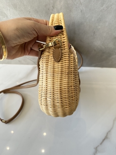 Bolsa Miu Miu Wander em Vime (Palha) Italiana na internet