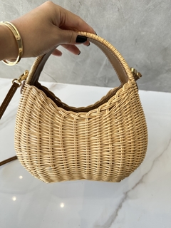 Imagem do Bolsa Miu Miu Wander em Vime (Palha) Italiana