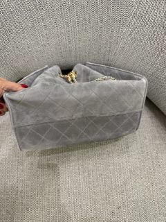 Bolsa Chanel 25 Pequena Cinza Italiana - loja online