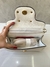 Bolsa VLTN Locò Branco Off White Pequena Italiana - loja online