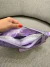 Bolsa Prada Crystal Triangle Roxa - comprar online