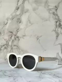 Óculos Louis Vuitton Redondo Branco Italiana