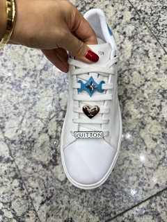 Tênis Louis Vuitton Time Out Azul Italiana na internet