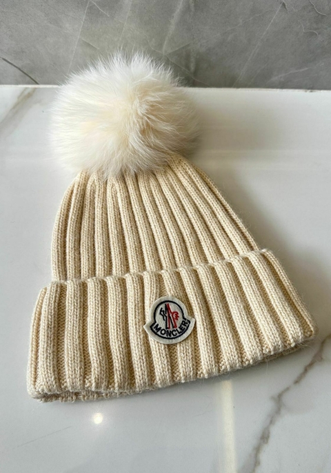 Gorro Moncler Bege Italiana - comprar online
