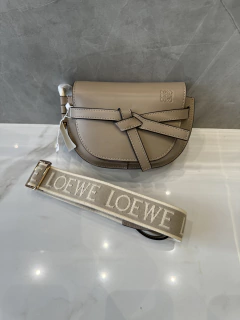 Bolsa Loewe Gate Dual Cinza