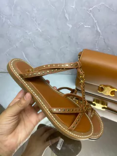 Sandália Celine Caramelo - comprar online
