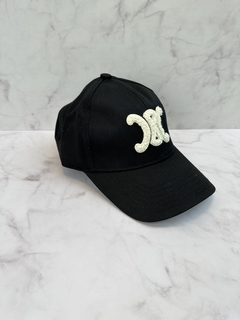 Boné Celine Preto Italiana - comprar online