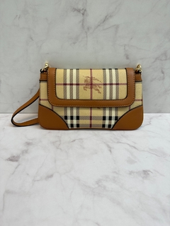Bolsa Burberry Pequena Caramelo Italiana - comprar online