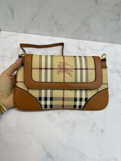 Bolsa Burberry Pequena Caramelo Italiana - Bolsas e Grife
