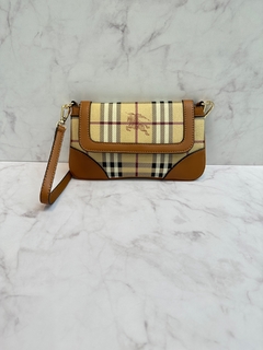 Bolsa Burberry Pequena Caramelo Italiana