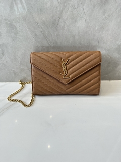 Bolsa YSL Envelope Caramelo Italiana