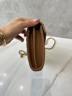Bolsa YSL Envelope Caramelo Italiana na internet