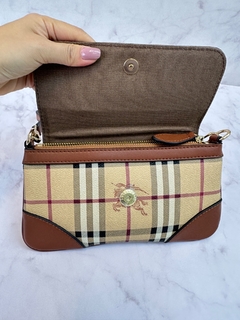 Bolsa Burberry Pequena Marrom Italiana - loja online