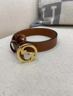 Cinto Gucci Caramelo