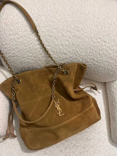 Bolsa YSL Saint Laurent Jamie Camurça na internet