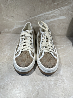 Tênis Gucci Marrom Feminino Italiana - Bolsas e Grife