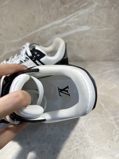 Tênis Louis Vuitton Preto e Branco Masculino Italiana - comprar online