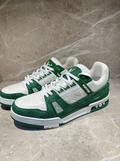Tênis Louis Vuitton Verde Masculino Italiana