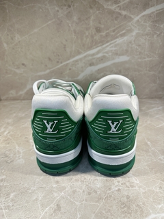 Tênis Louis Vuitton Verde Masculino Italiana - Bolsas e Grife