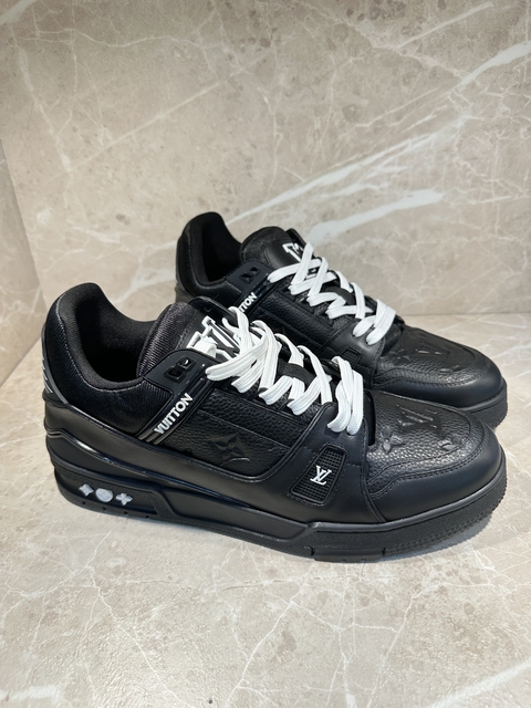Tênis Louis Vuitton Preto Masculino Italiana