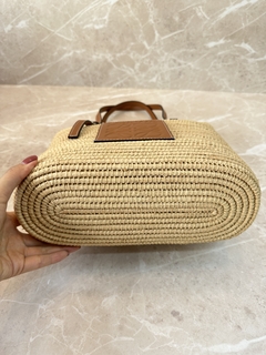 Bolsa Loewe Em Palha Ráfia Italiana - Bolsas e Grife