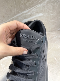 Tênis Prada Preto Masculino Italiana - Bolsas e Grife