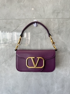 Bolsa VLTN Locò Roxa Pequena Italiana
