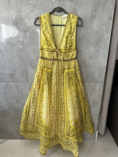 Vestido Longo Zimmermann Amarelo