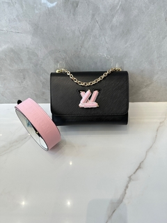 Bolsa Louis Vuitton Twist Mm Preta Italiana