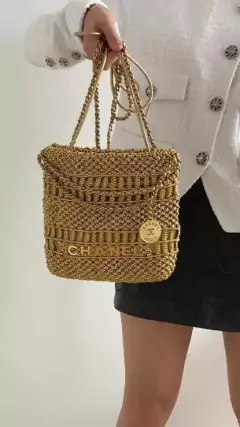 Bolsa 22 Mini Dourada Italiana - comprar online