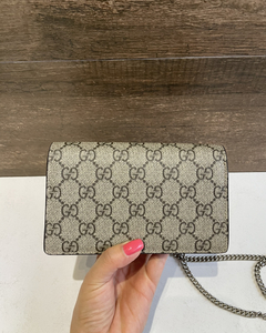 Imagem do Bolsa Gucci Dionysus Super Mini GG Supreme Bege Italiana