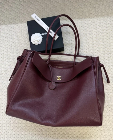 Bolsa Chanel Large Vinho