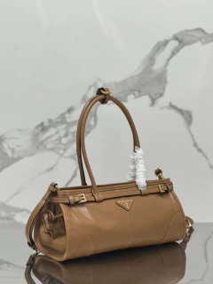 Bolsa Prada Bonnie Média Caramelo - comprar online