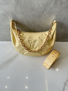 Bolsa Louis Vuitton Meia Lua Amarela Italiana