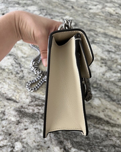 Bolsa Gucci Dionysus Mini Off-White com Cristais Italiana na internet