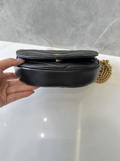 Bolsa Gucci Marmont Preta Matelassê Mini Italiana - comprar online