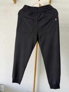 Calça de Moletom Moncler Preta - Bolsas e Grife