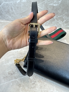 Imagem do Bolsa Gucci Horsebit 1955 Mini Preta Italiana