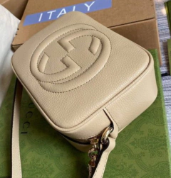 Bolsa Gucci Soho Disco Bege Italiana - comprar online