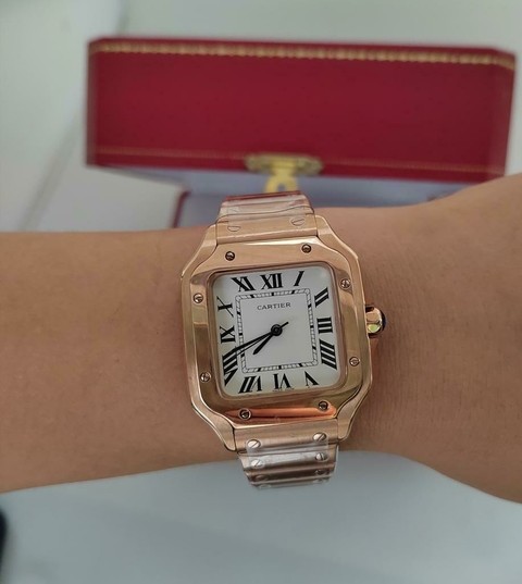 Relógio Cartier Santos Italiana