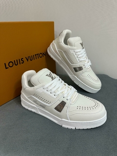Tênis Louis Vuitton Masculino Branco Italiana - Bolsas e Grife
