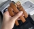 Cinto YSL Fino Caramelo 2cm Italiana - comprar online